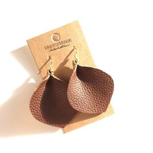 EXCLUSIVE LeatherLeaf by Brandi‘Raindrop’ Earrings